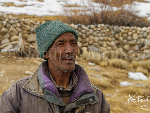 Ladakh Man - Happy Farmer
