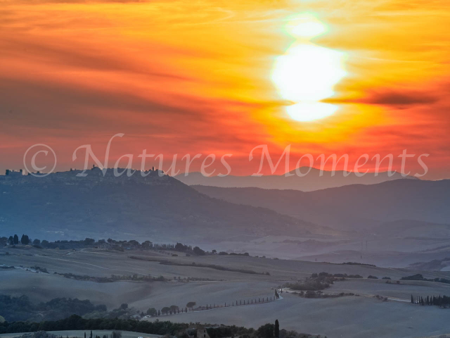 Pienza Sunset